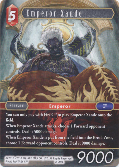 Emperor Xande - 2-007L